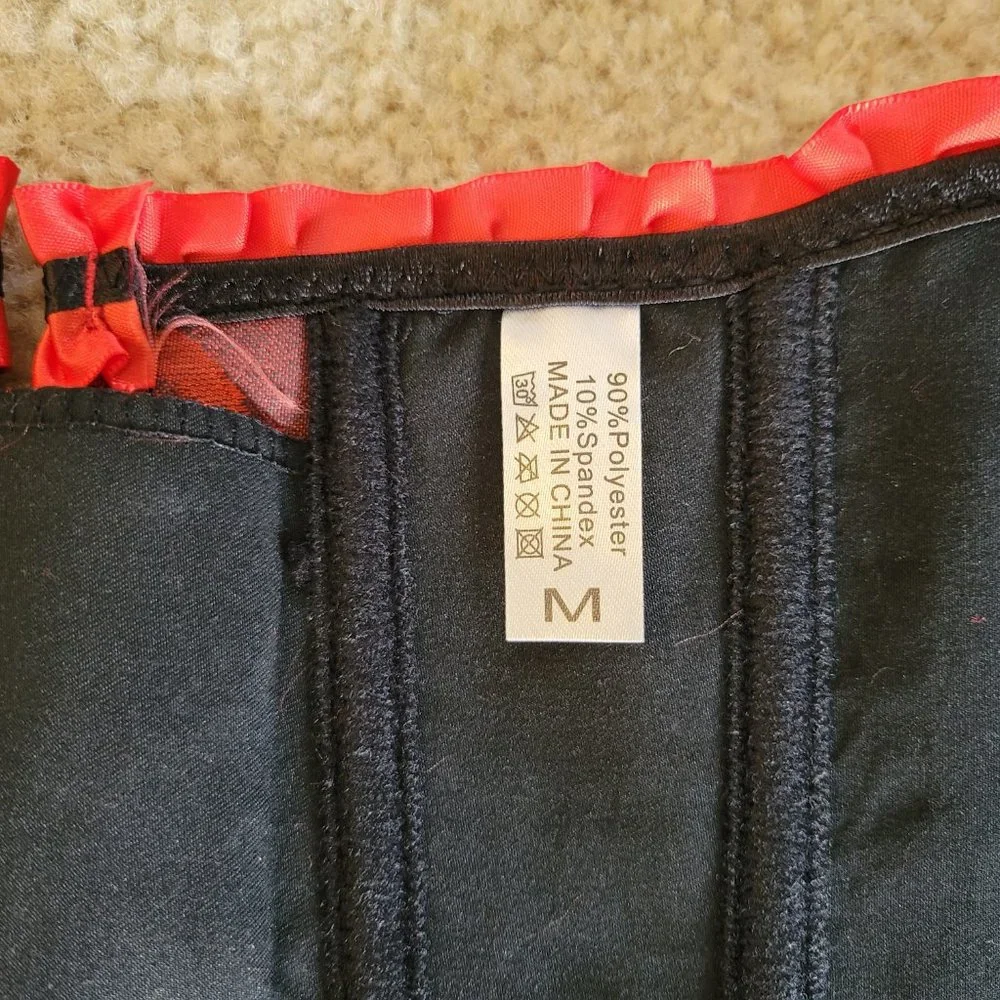 NWOT Red Corset Valentine Cosplay - Picture 3 of 7